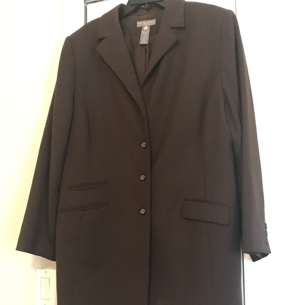 Dress length blazer